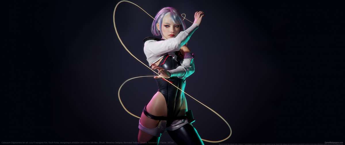 Cyberpunk: Edgerunners fan art Hintergrundbild