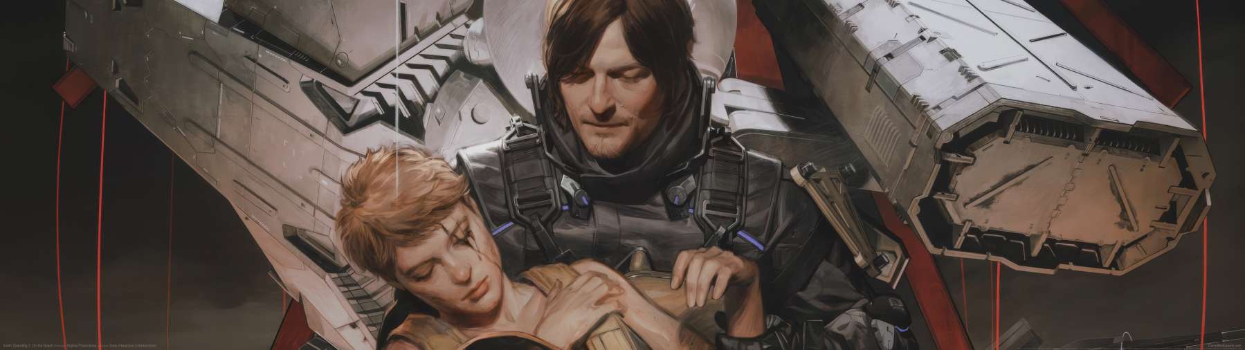 Death Stranding 2: On the Beach superwide Hintergrundbild 01