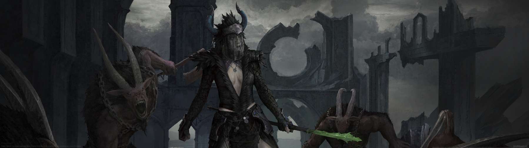 Diablo 4 fan art Hintergrundbild