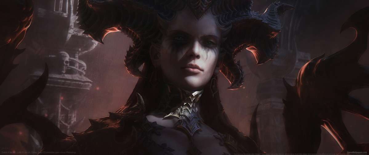 Diablo 4 fan art ultrawide Hintergrundbild 04
