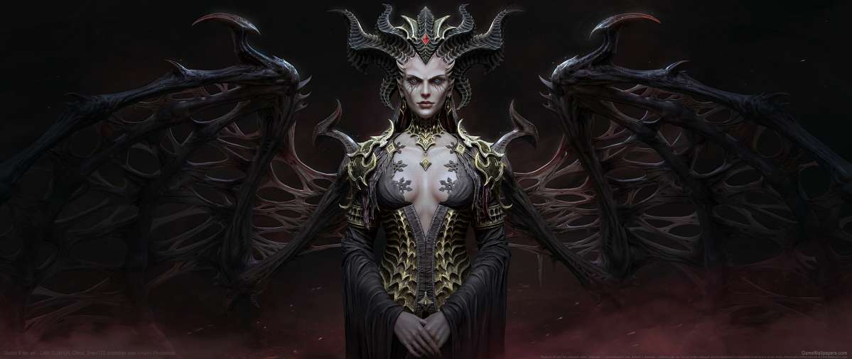 Diablo 4 fan art Hintergrundbild