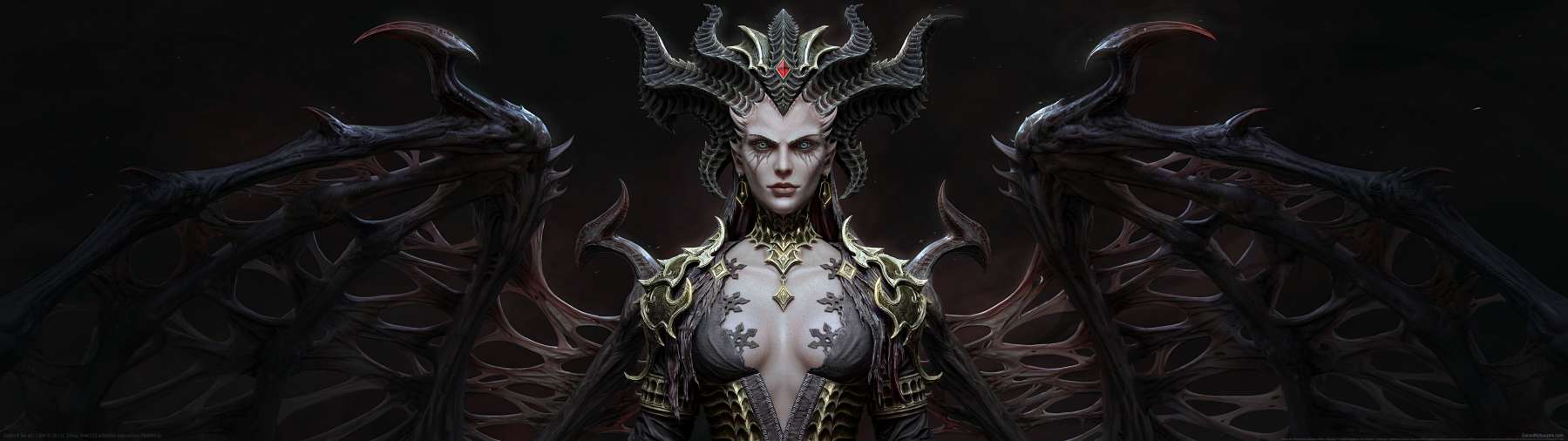 Diablo 4 fan art superwide Hintergrundbild 06