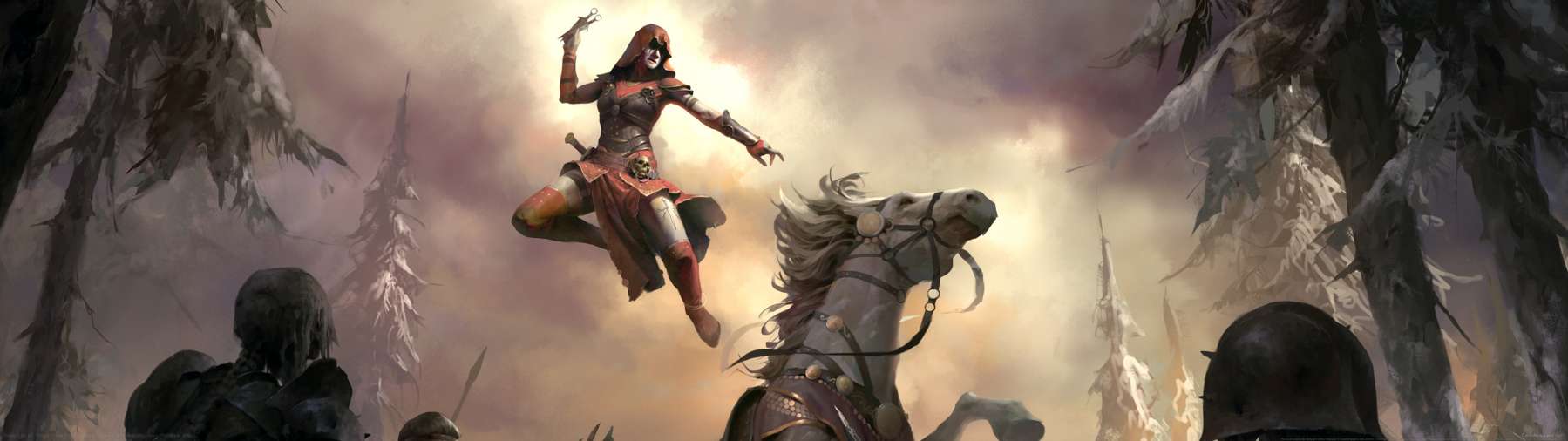Diablo 4 fan art Hintergrundbild