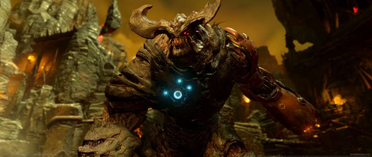Doom ultrawide Hintergrundbild 01