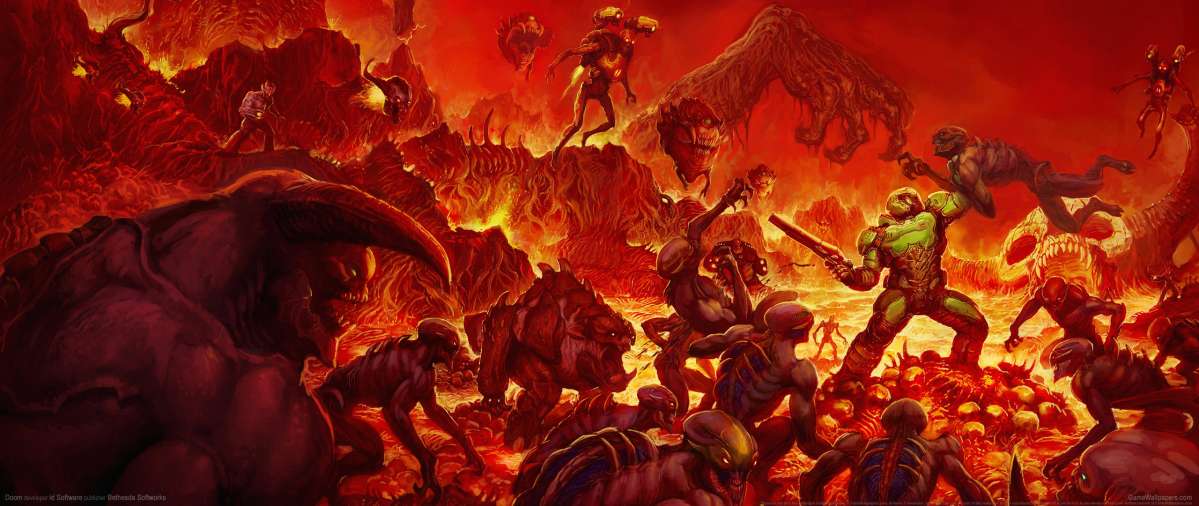 Doom ultrawide Hintergrundbild 05