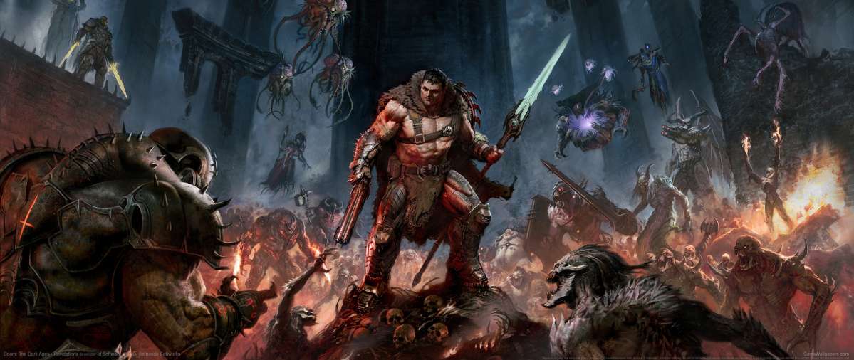 Doom: The Dark Ages - Revelations ultrawide Hintergrundbild 01