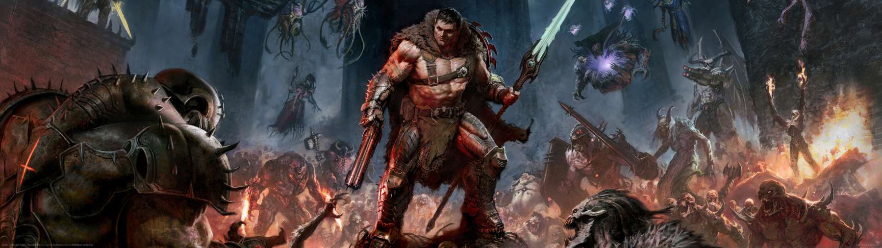 Doom: The Dark Ages - Revelations superwide Hintergrundbild 01
