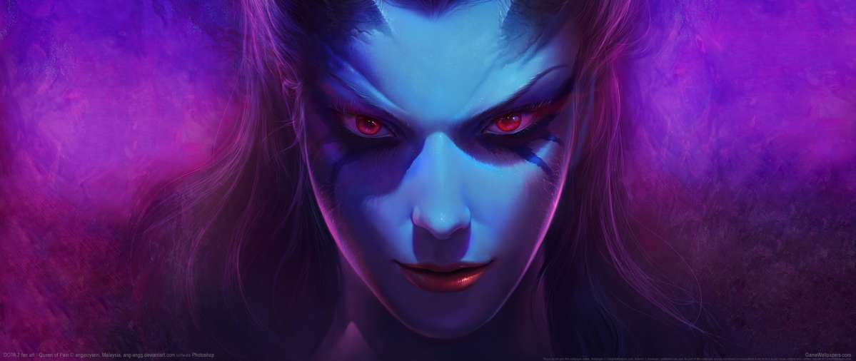 Dota 2 fan art ultrawide Hintergrundbild 01
