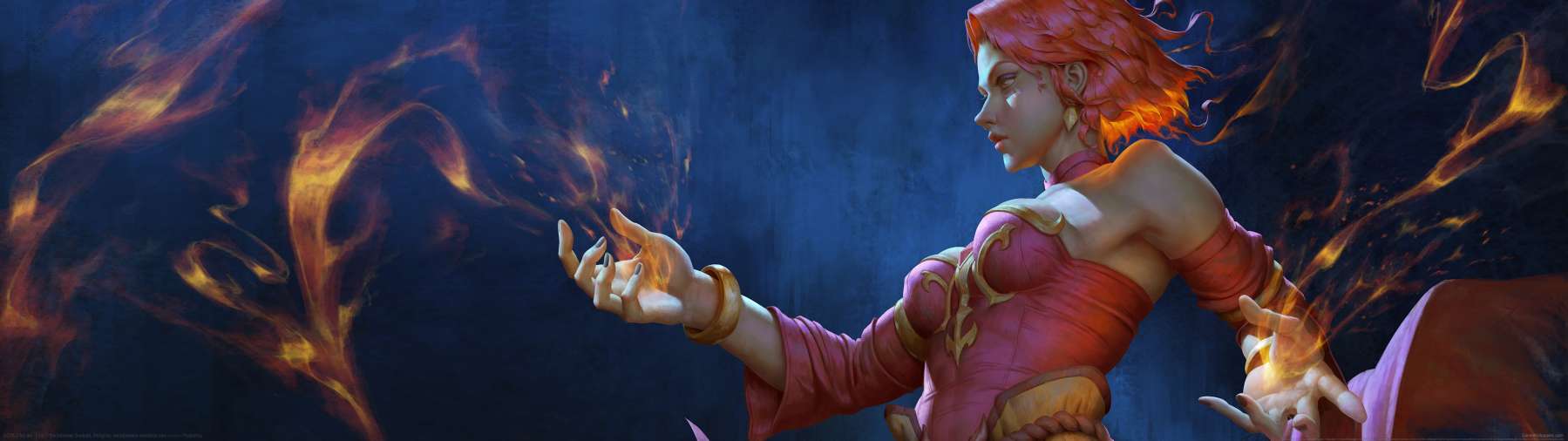 Dota 2 fan art Hintergrundbild