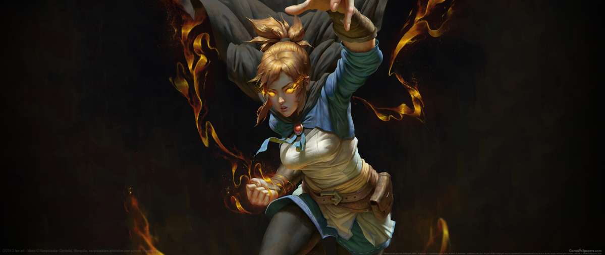 Dota 2 fan art Hintergrundbild