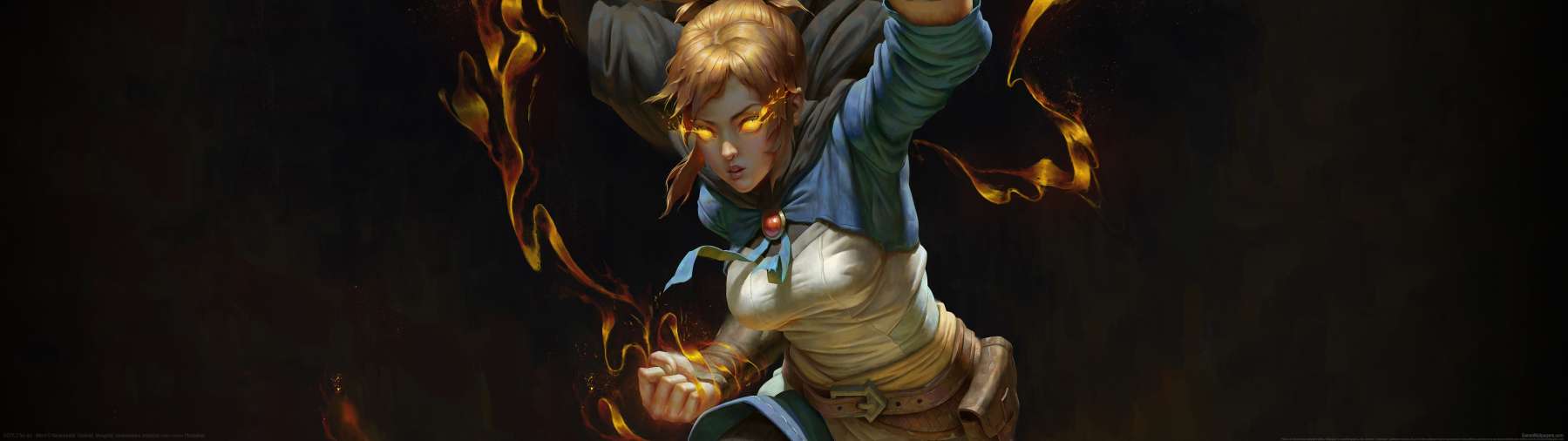 Dota 2 fan art Hintergrundbild
