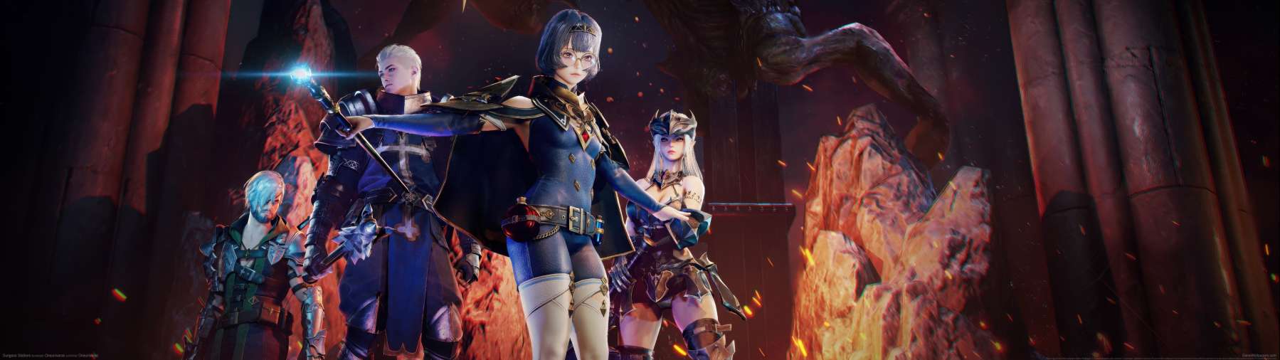 Dungeon Stalkers superwide Hintergrundbild 01