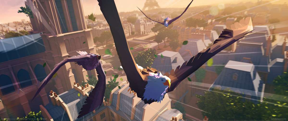 Eagle Flight ultrawide Hintergrundbild 02