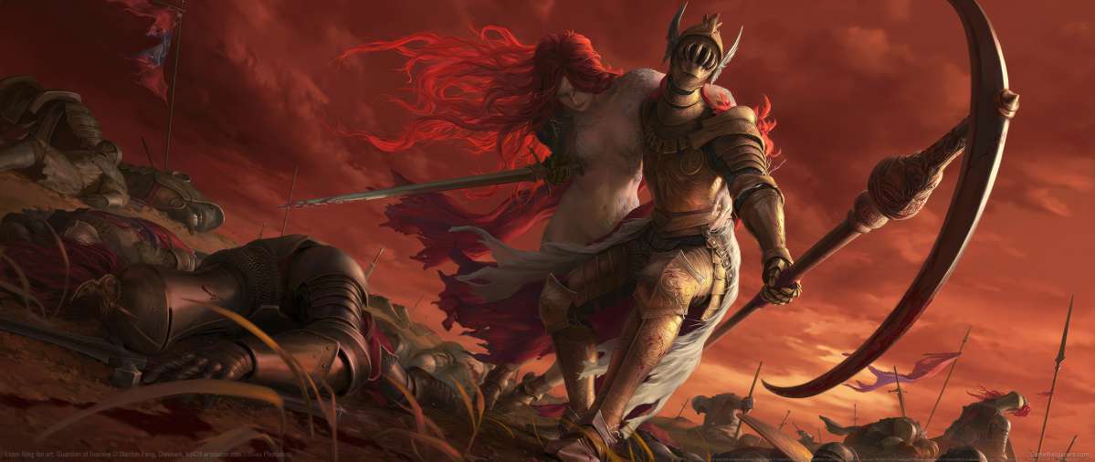 Elden Ring fan art Hintergrundbild