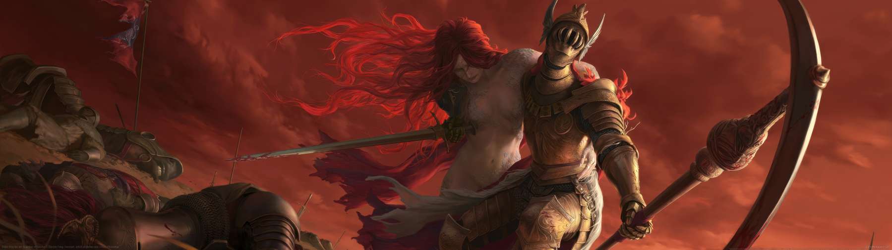 Elden Ring fan art Hintergrundbild