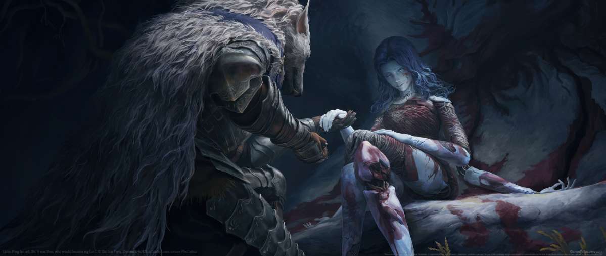 Elden Ring fan art Hintergrundbild