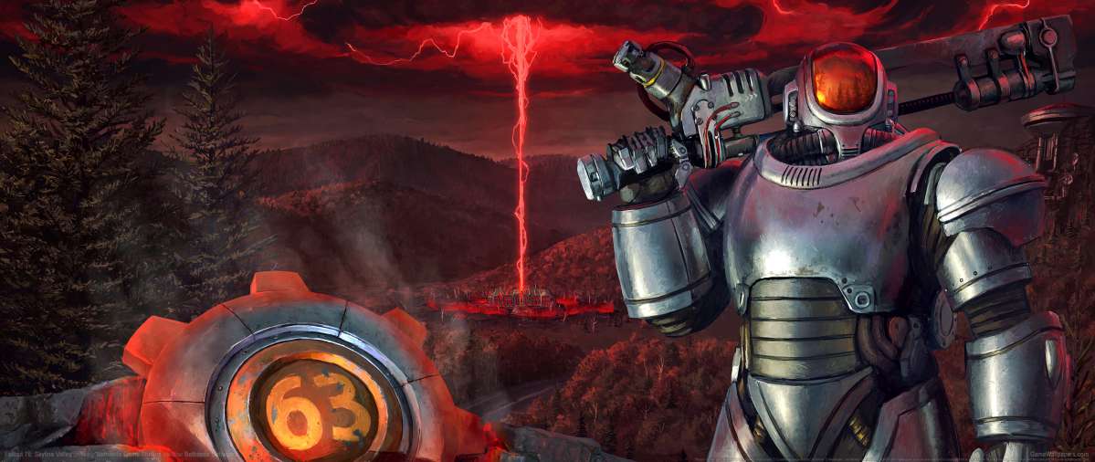 Fallout 76: Skyline Valley ultrawide Hintergrundbild 01