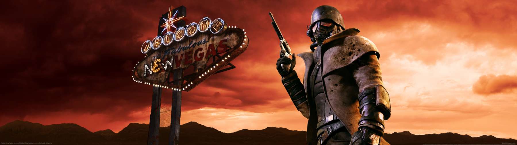 Fallout: New Vegas superwide Hintergrundbild 01