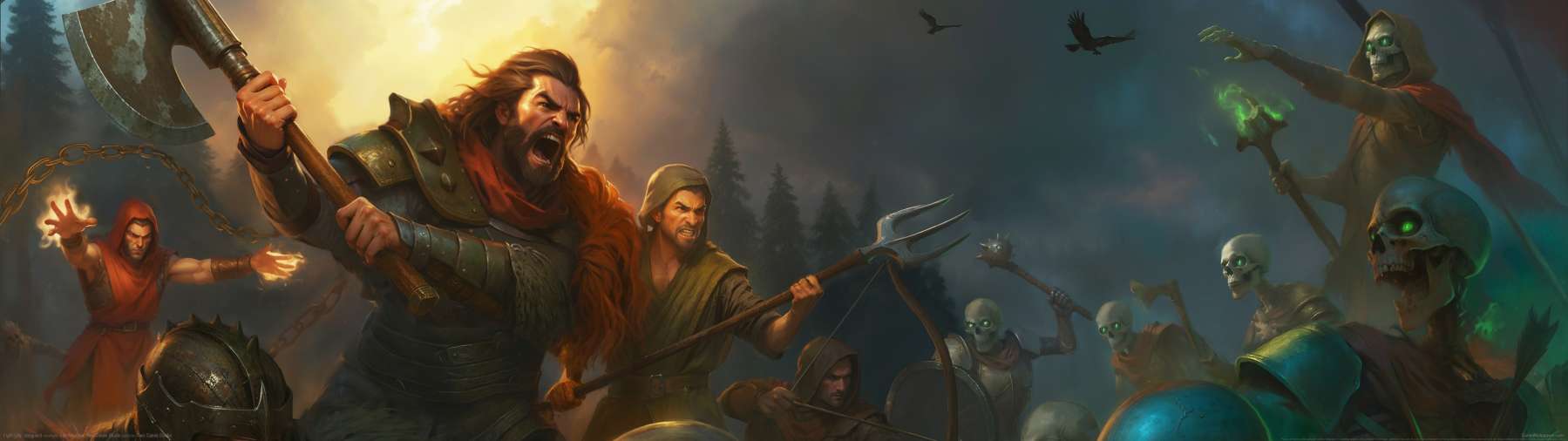 Fight Life: Vanguard superwide Hintergrundbild 01