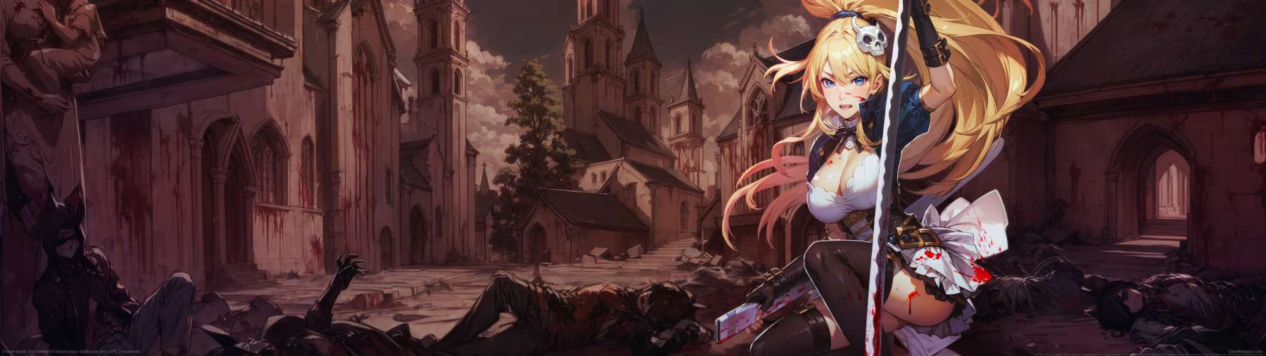 Frontier Hunter superwide Hintergrundbild 01