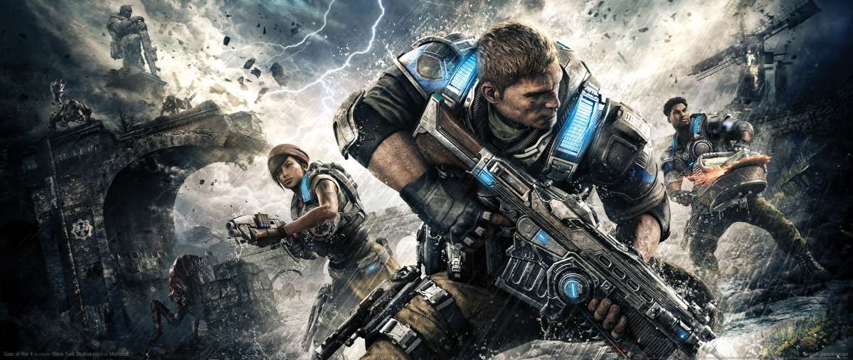 Gears of War 4 ultrawide Hintergrundbild 02