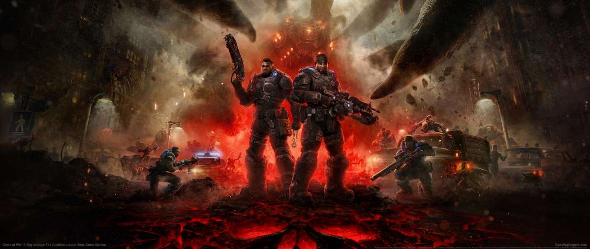 Gears of War: E-Day ultrawide Hintergrundbild 01