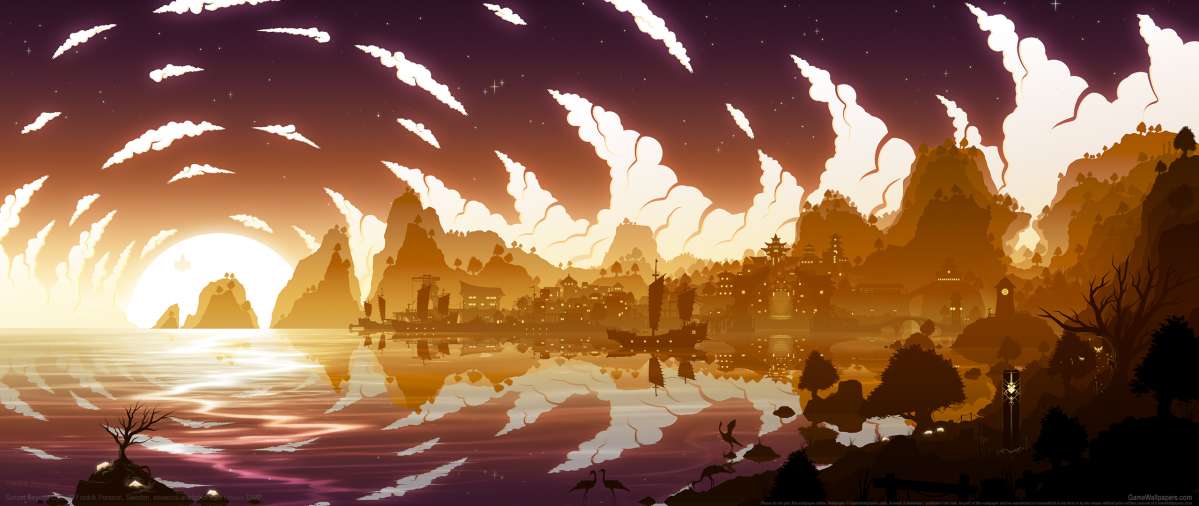 Genshin Impact fan art ultrawide Hintergrundbild 01