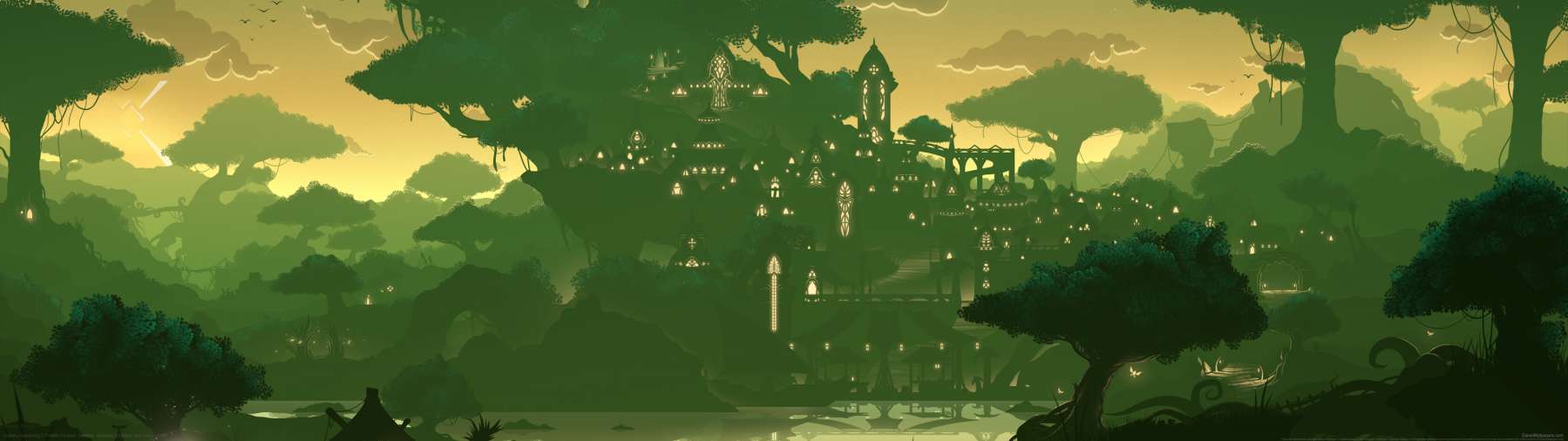 Genshin Impact fan art Hintergrundbild
