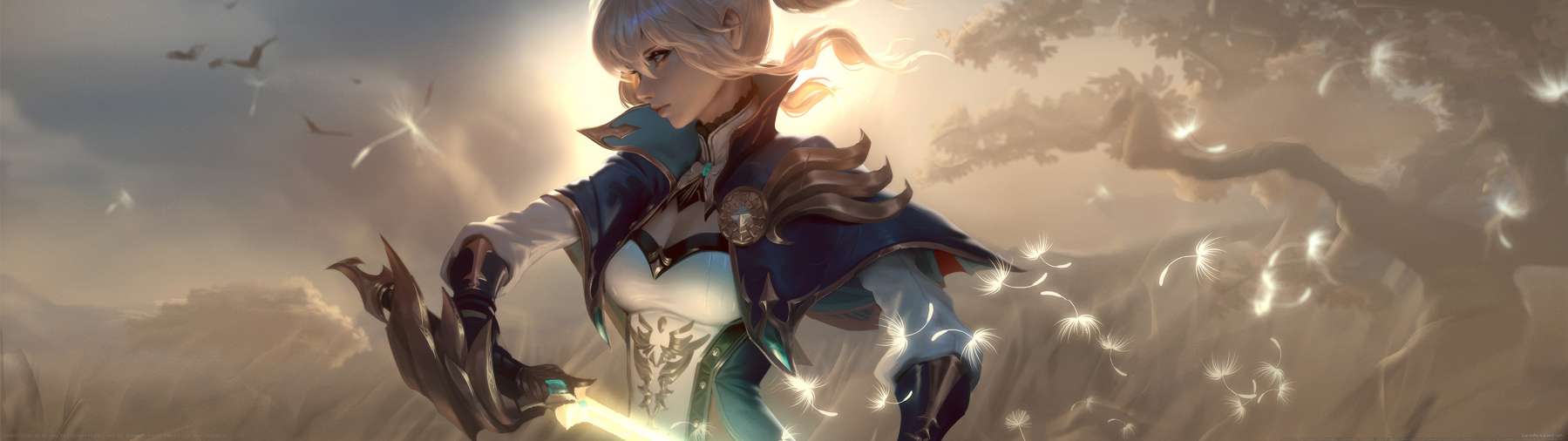 Genshin Impact fan art Hintergrundbild
