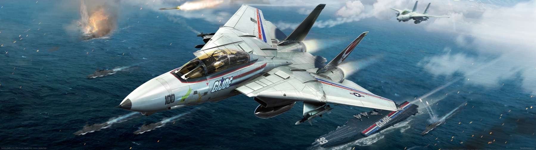 Gunship Battle x G.I. Joe Hintergrundbild