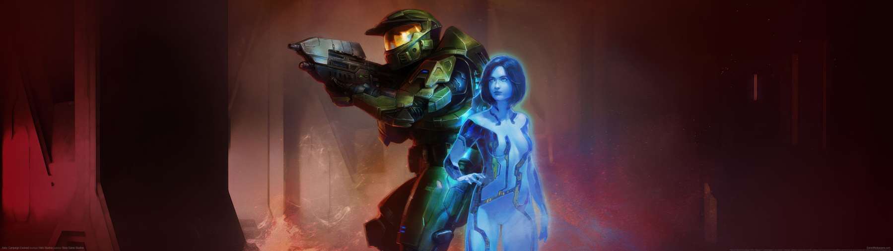 Halo: Campaign Evolved superwide Hintergrundbild 02