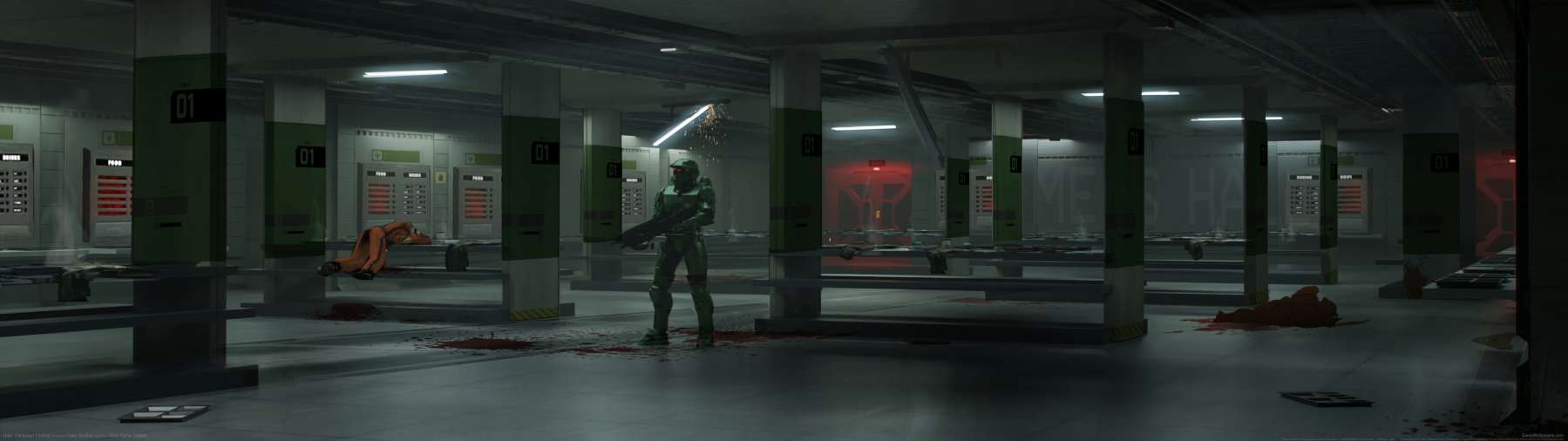 Halo: Campaign Evolved superwide Hintergrundbild 08