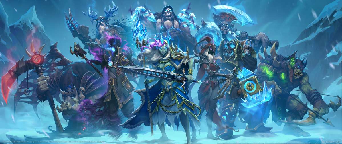 Hearthstone: Heroes of Warcraft - Knights of the Frozen Throne Hintergrundbild