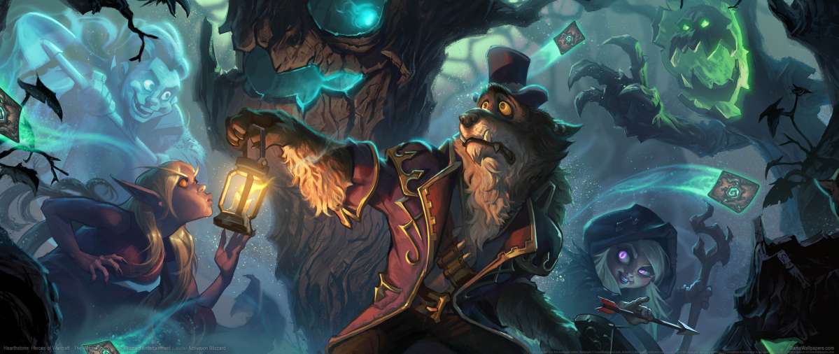 Hearthstone: Heroes of Warcraft - The Witchwood Hintergrundbild