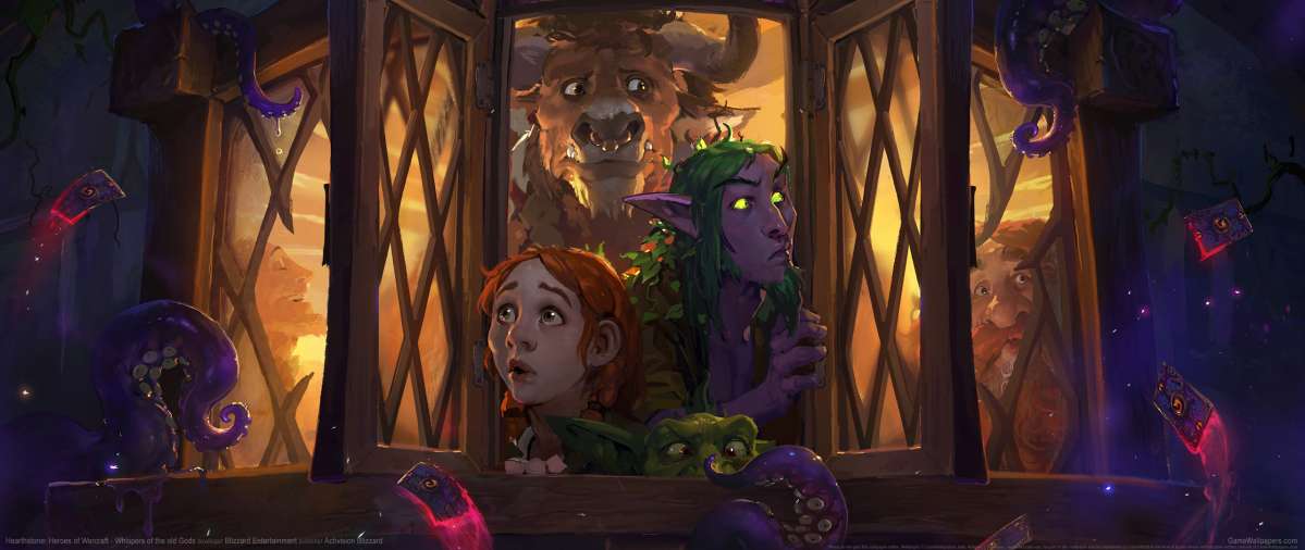 Hearthstone: Heroes of Warcraft - Whispers of the old Gods Hintergrundbild