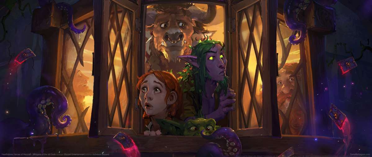 Hearthstone: Heroes of Warcraft - Whispers of the old Gods Hintergrundbild