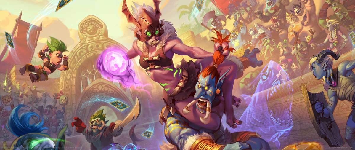 Hearthstone: Rastakhan's Rumble ultrawide Hintergrundbild 01