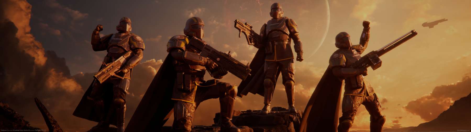 Helldivers 2 superwide Hintergrundbild 05