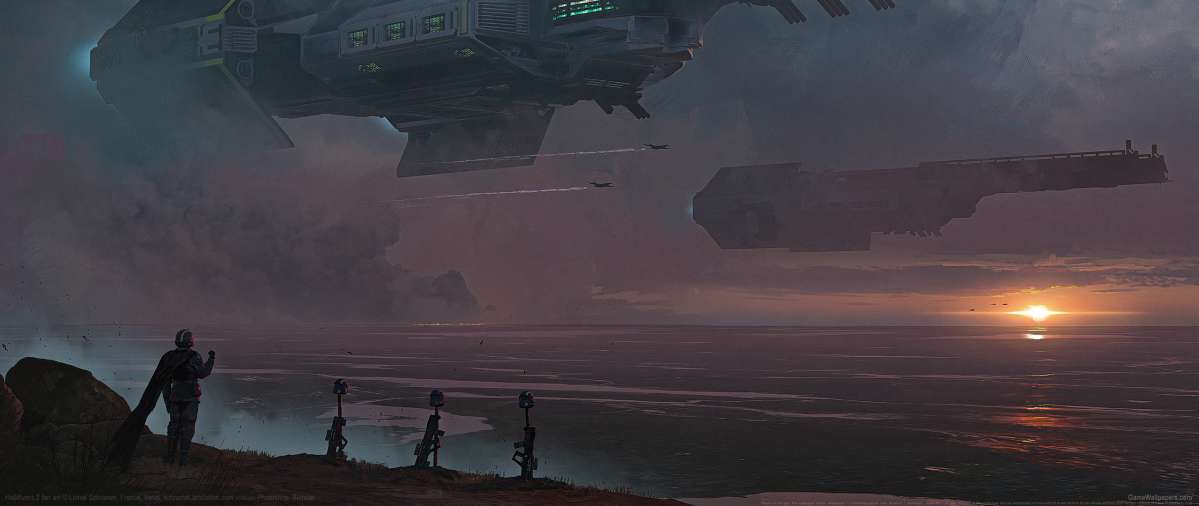Helldivers 2 fan art Hintergrundbild