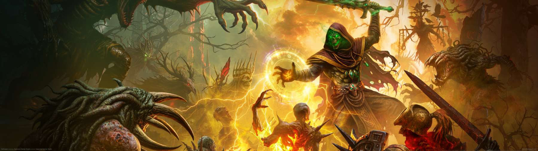 Hellreaper superwide Hintergrundbild 01