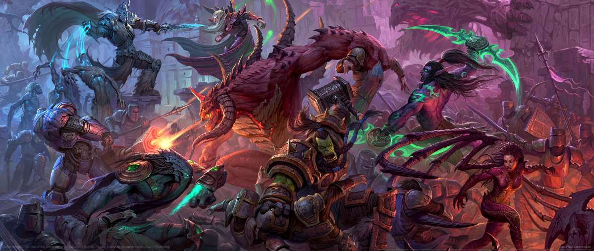 Heroes of the Storm fan art Hintergrundbild