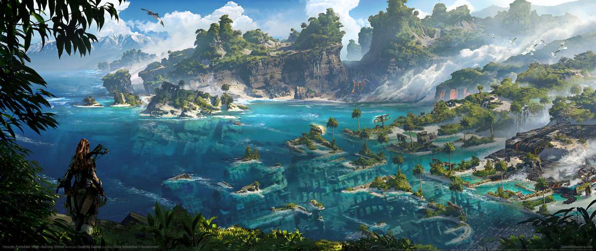 Horizon: Forbidden West - Burning Shores ultrawide Hintergrundbild 05