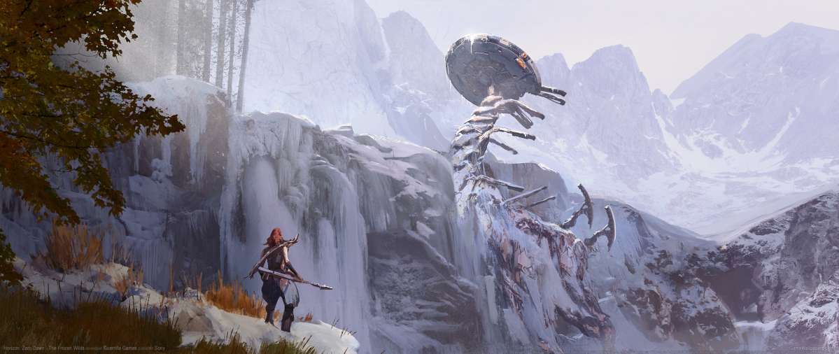 Horizon: Zero Dawn - The Frozen Wilds Hintergrundbild