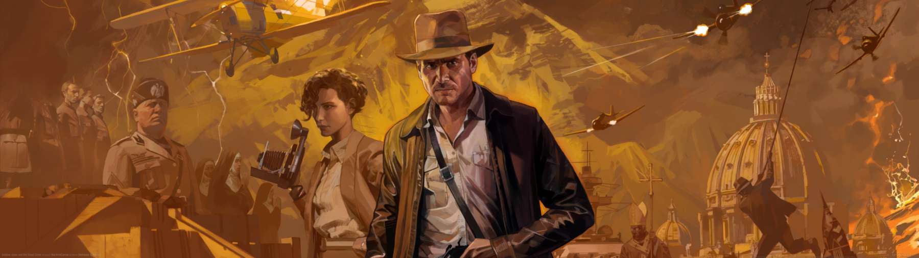 Indiana Jones and the Great Circle superwide Hintergrundbild 03