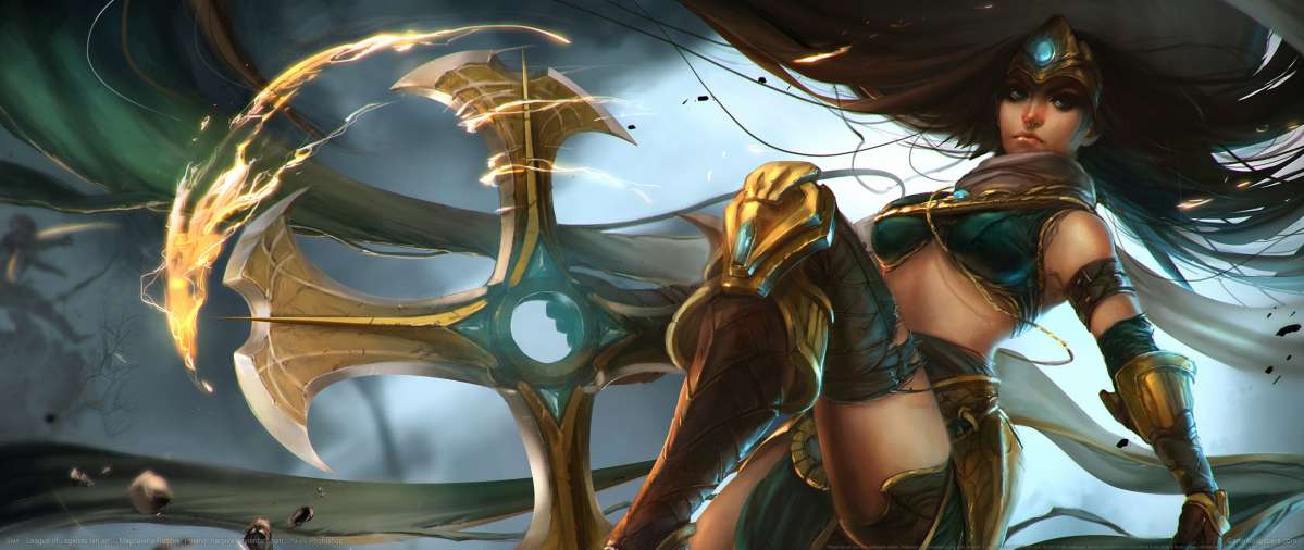 League of Legends fan art ultrawide Hintergrundbild 04