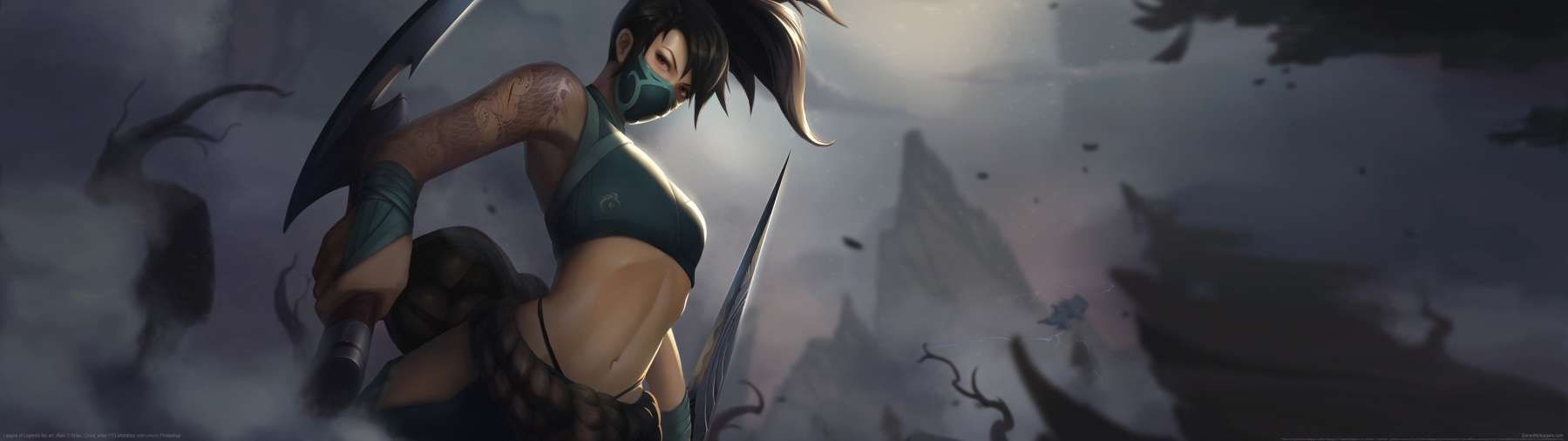 League of Legends fan art superwide Hintergrundbild 17