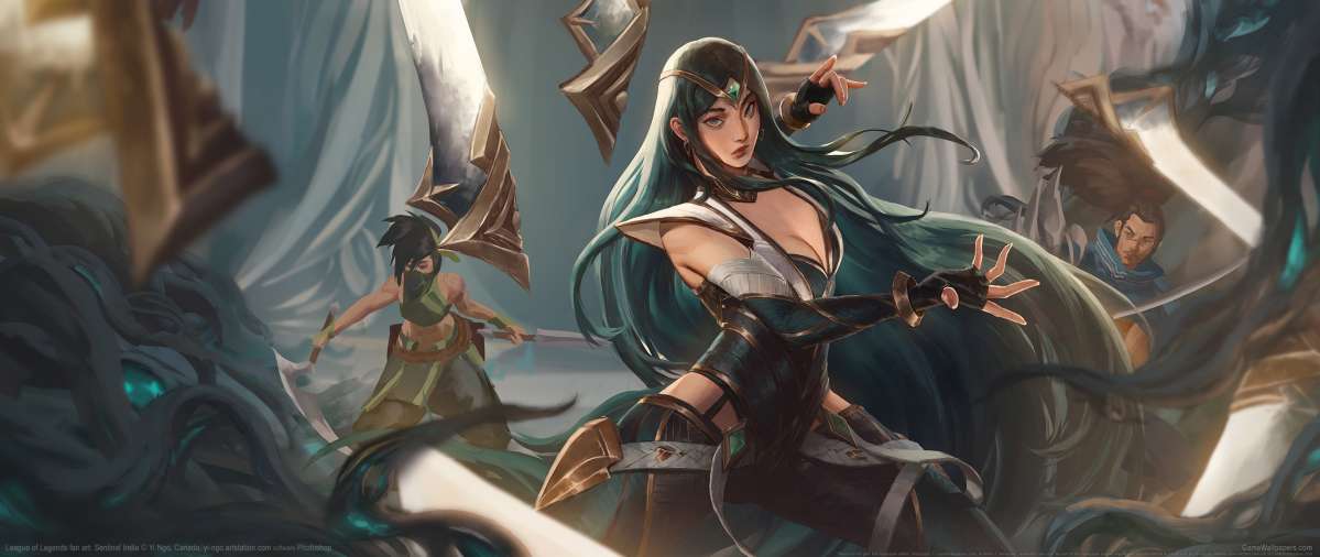 League of Legends fan art Hintergrundbild