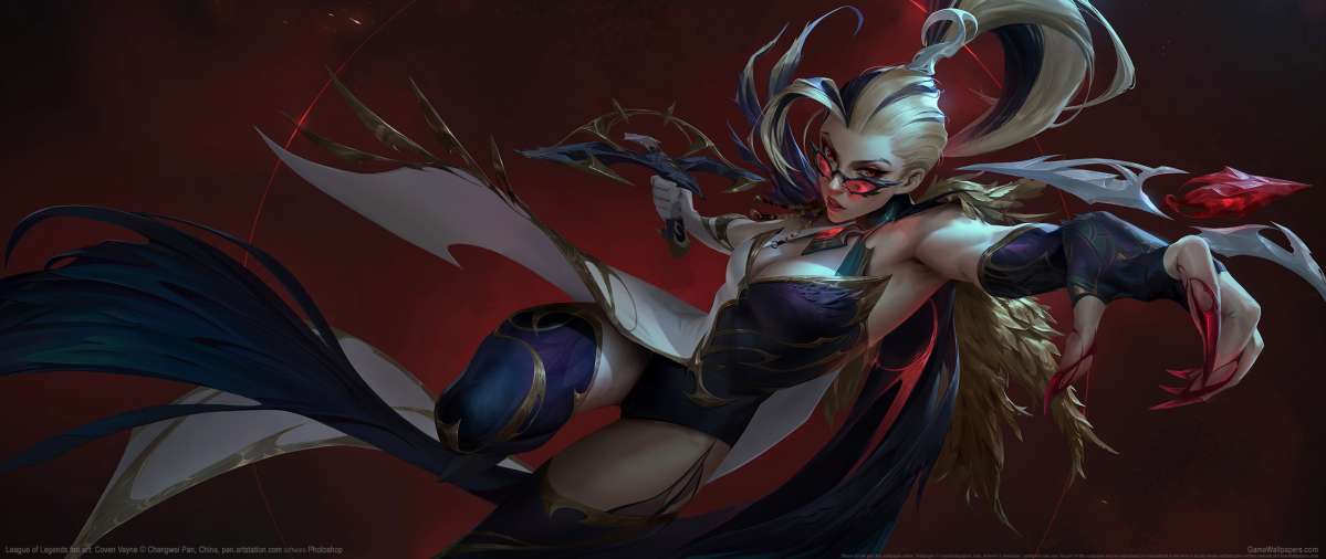 League of Legends fan art ultrawide Hintergrundbild 43