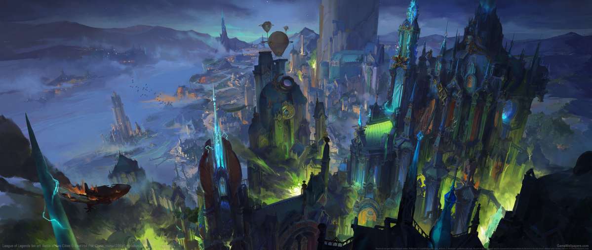 League of Legends fan art Hintergrundbild