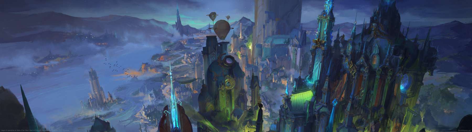 League of Legends fan art superwide Hintergrundbild 54
